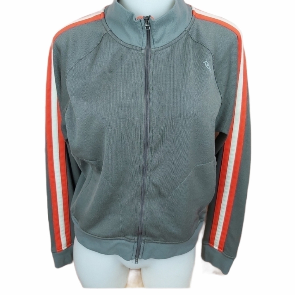 📣3/50$📣 Reebok full zip tracksuit shirt